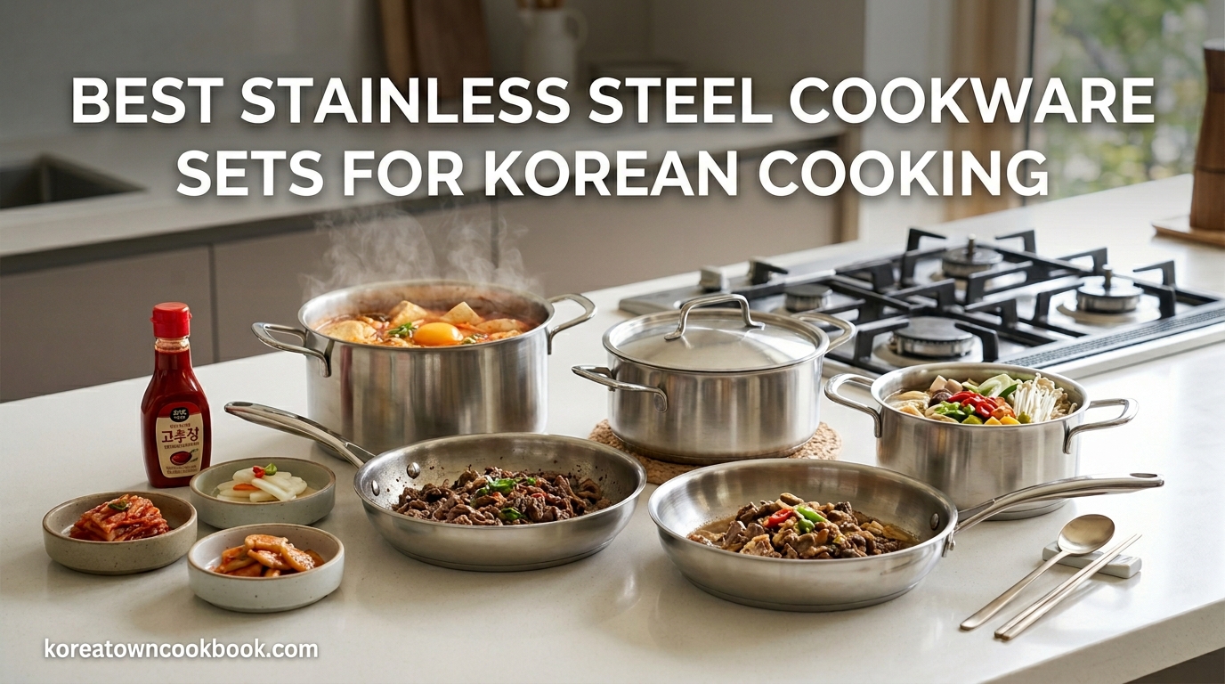 Best Stainless Steel Cookware Sets for Korean Cooking
