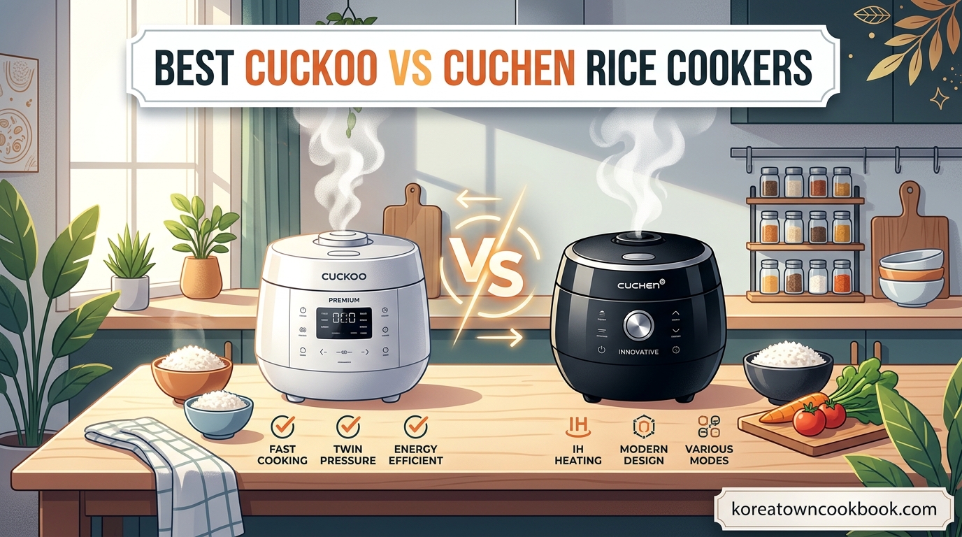 Best Cuckoo vs Cuchen Rice Cookers