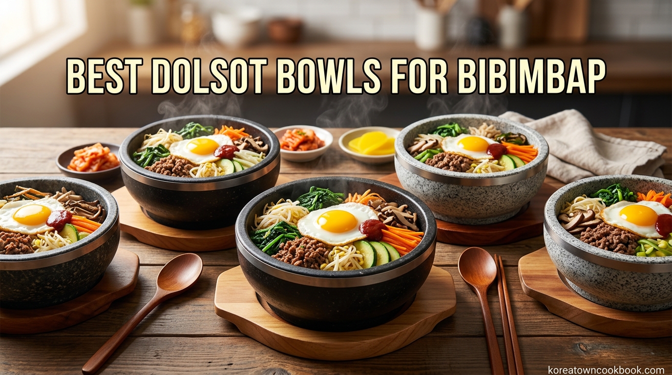 Best Dolsot Bowls for Bibimbap
