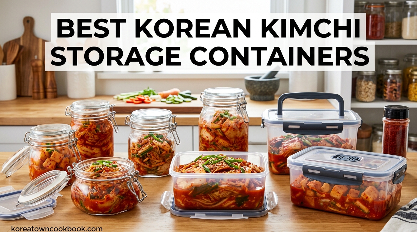 Best Korean Kimchi Storage Containers
