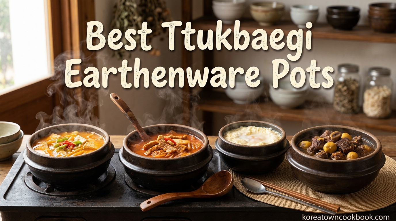 Best Ttukbaegi Earthenware Pots