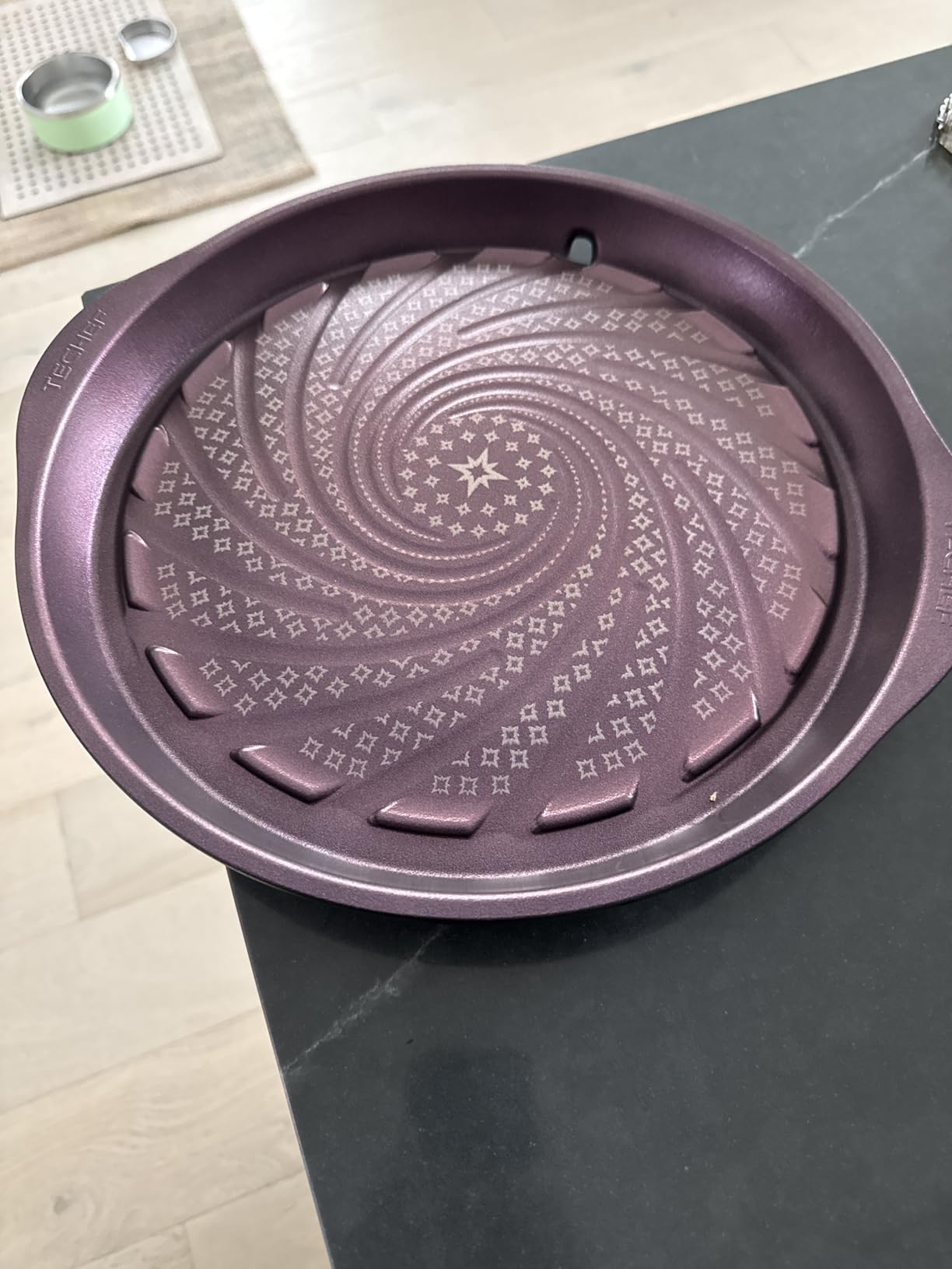 TECHEF - Korean BBQ Nonstick Grill Pan, KBBQ Grill Pan, PFOA-Free, Dishwasher Oven Safe, Made in Korea (Black) customer photo 1