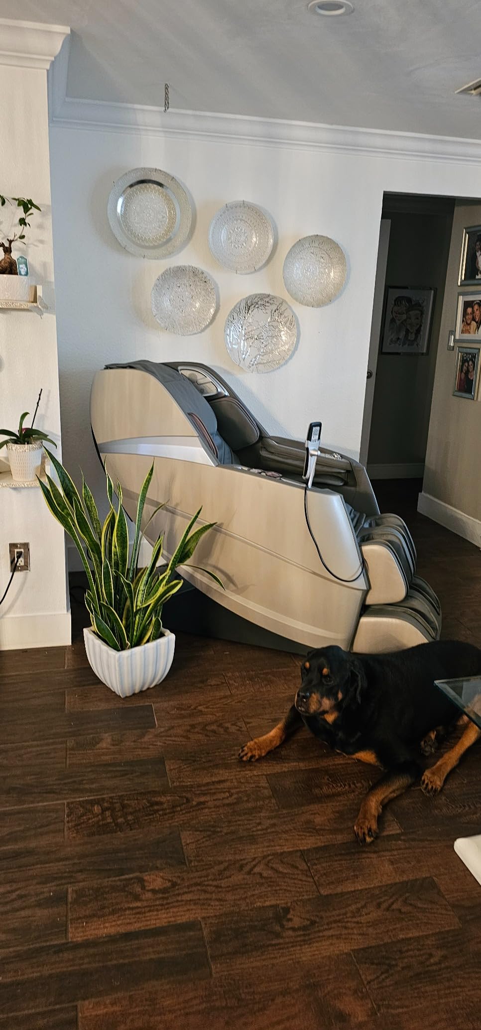 4D Massage Chair Full Body Zero Gravity OverSize Recliner with Body Scan | 55