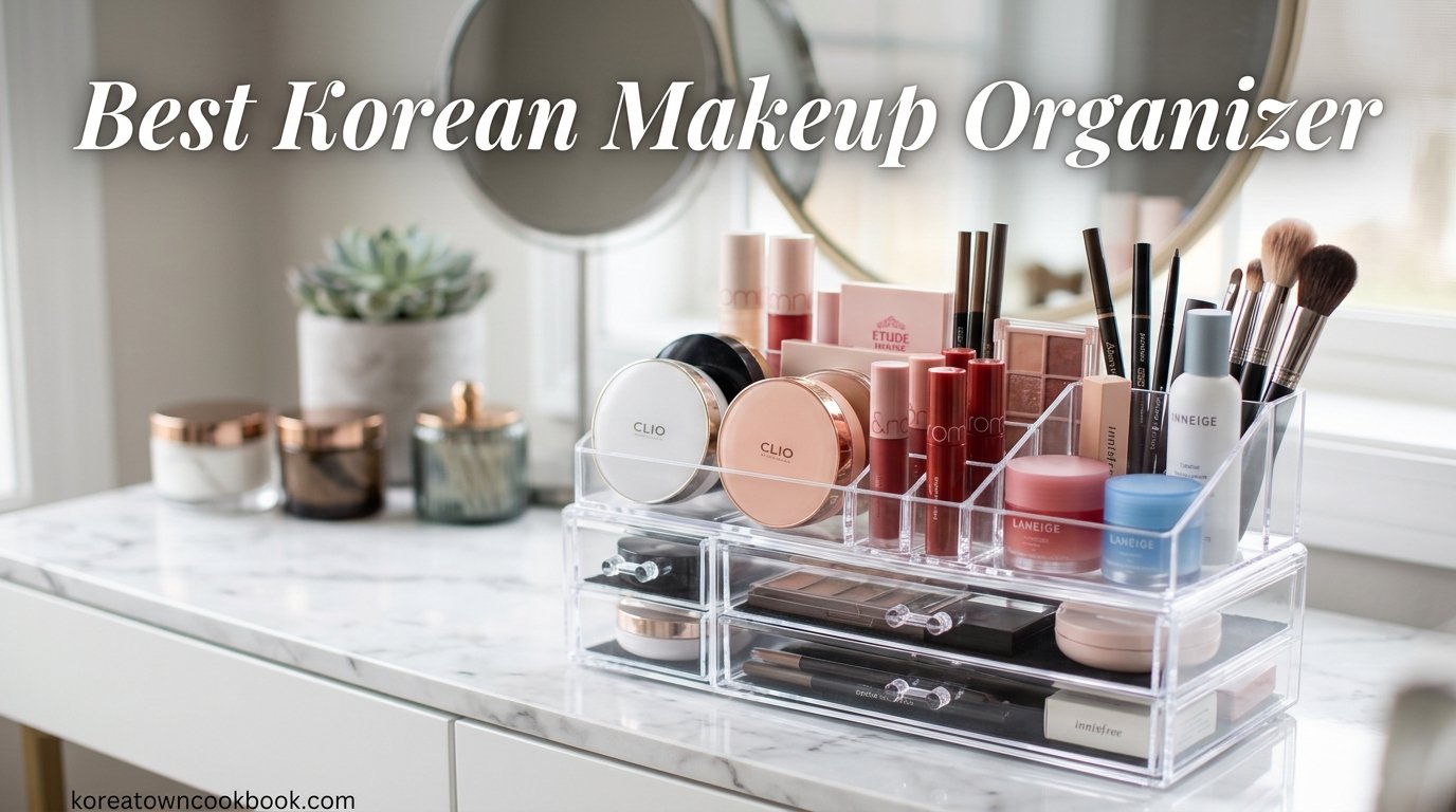 best korean makeup organizers