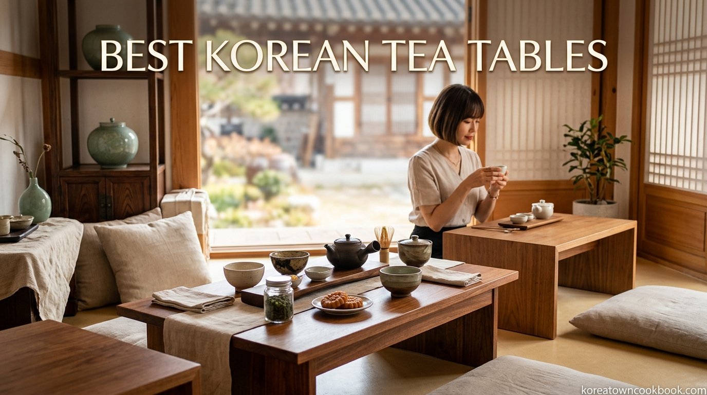 best korean tea tables