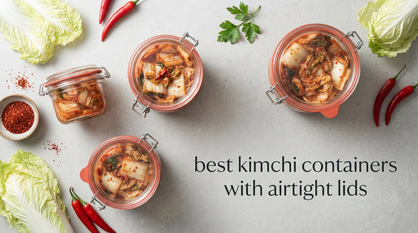 best kimchi containers with airtight lids