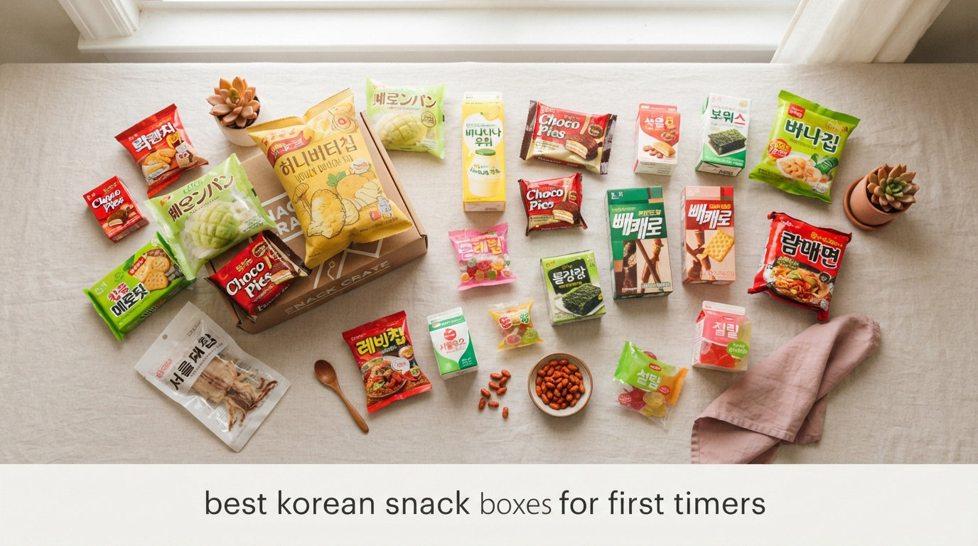 best korean snack boxes for first timers
