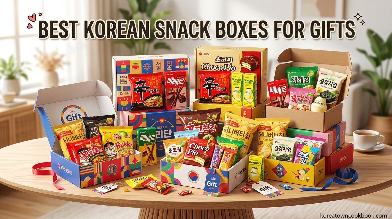 best korean snack boxes for gifts