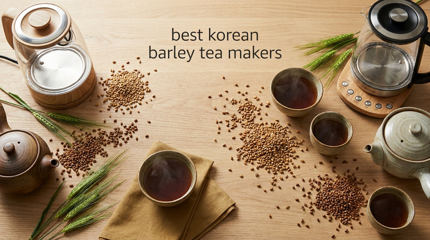best korean barley tea makers