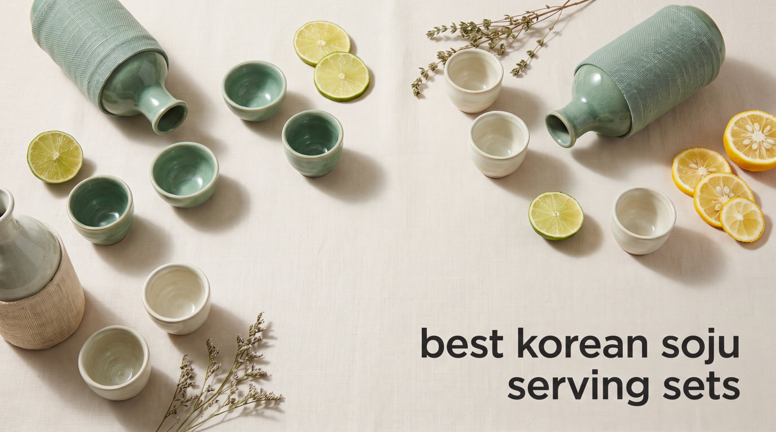 best korean soju serving sets
