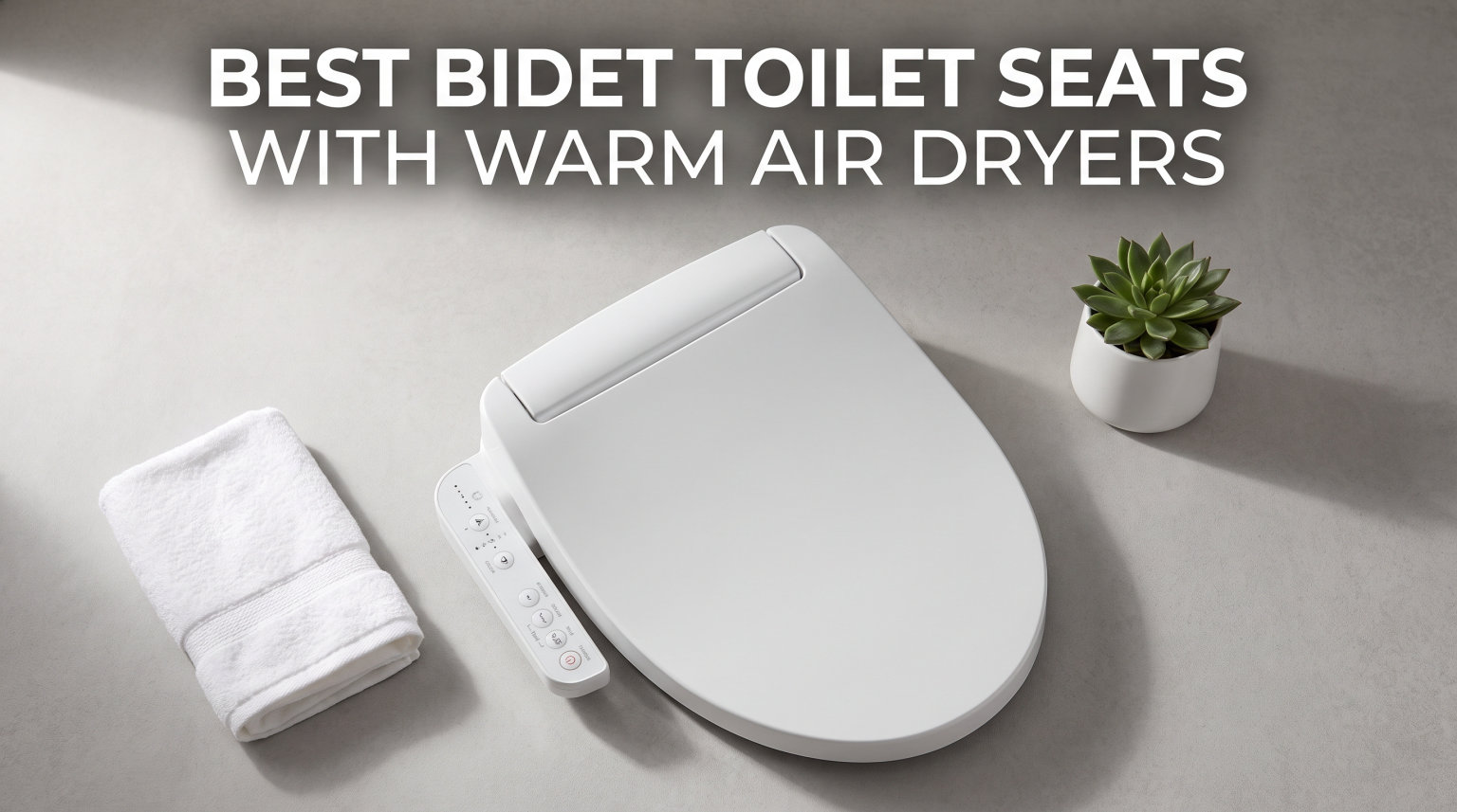 best bidet toilet seats with warm air dryers