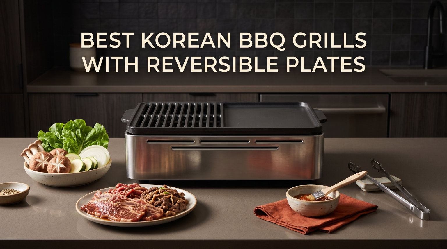 best korean bbq grills with reversible plates
