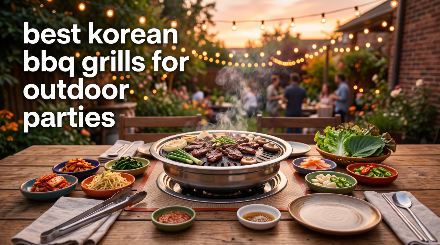 best korean bbq grills for outdoor parties