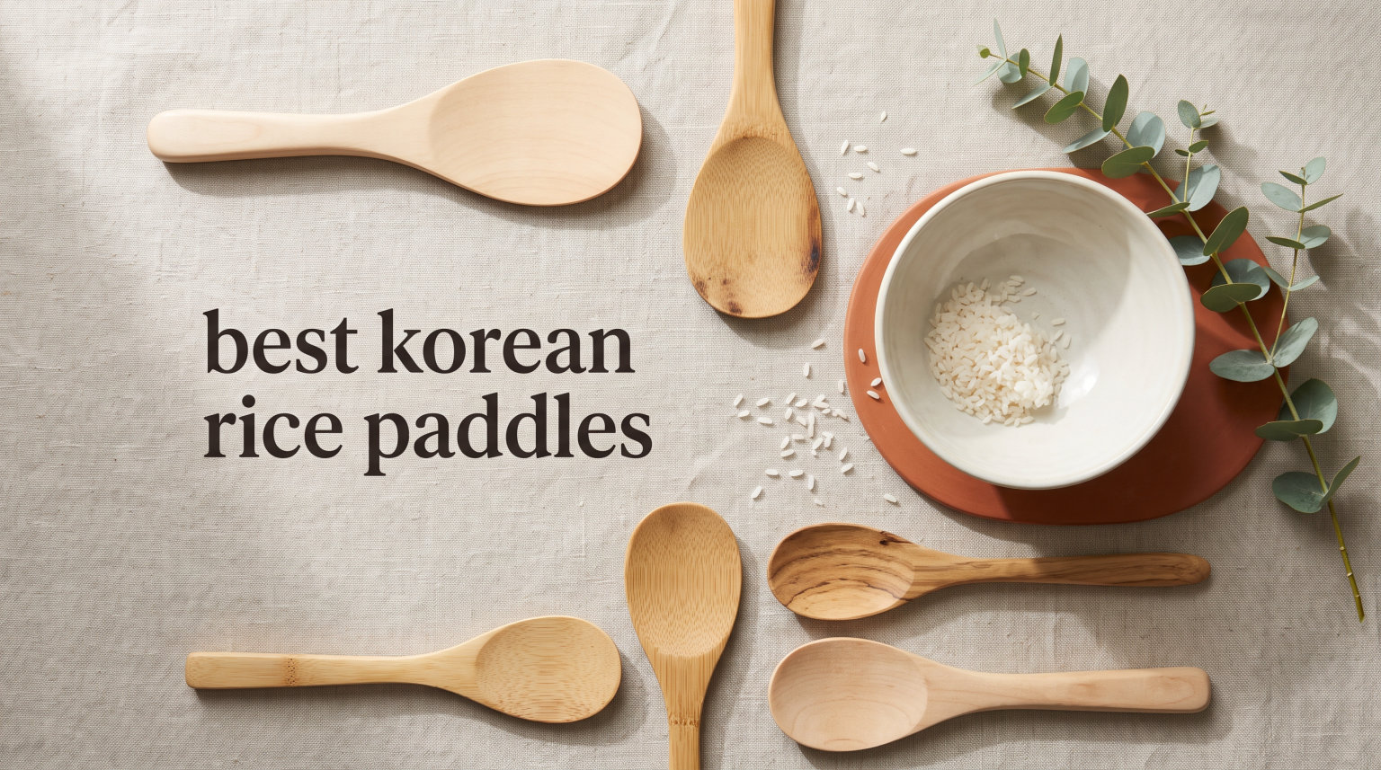 best korean rice paddles