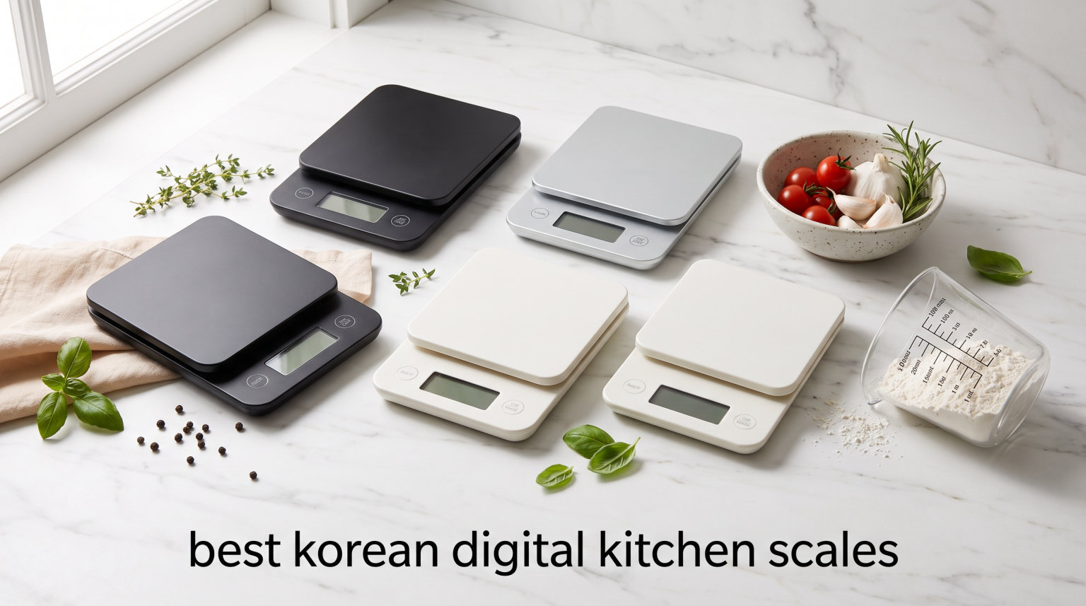 best korean digital kitchen scales