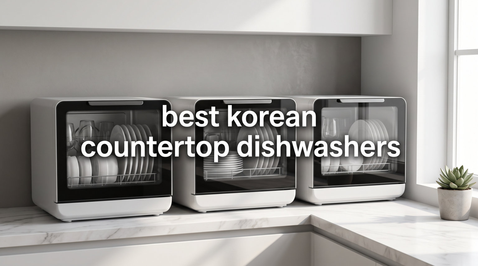 best korean countertop dishwashers