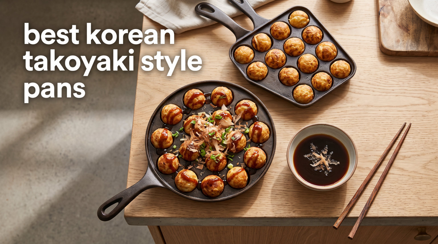 best korean takoyaki style pans