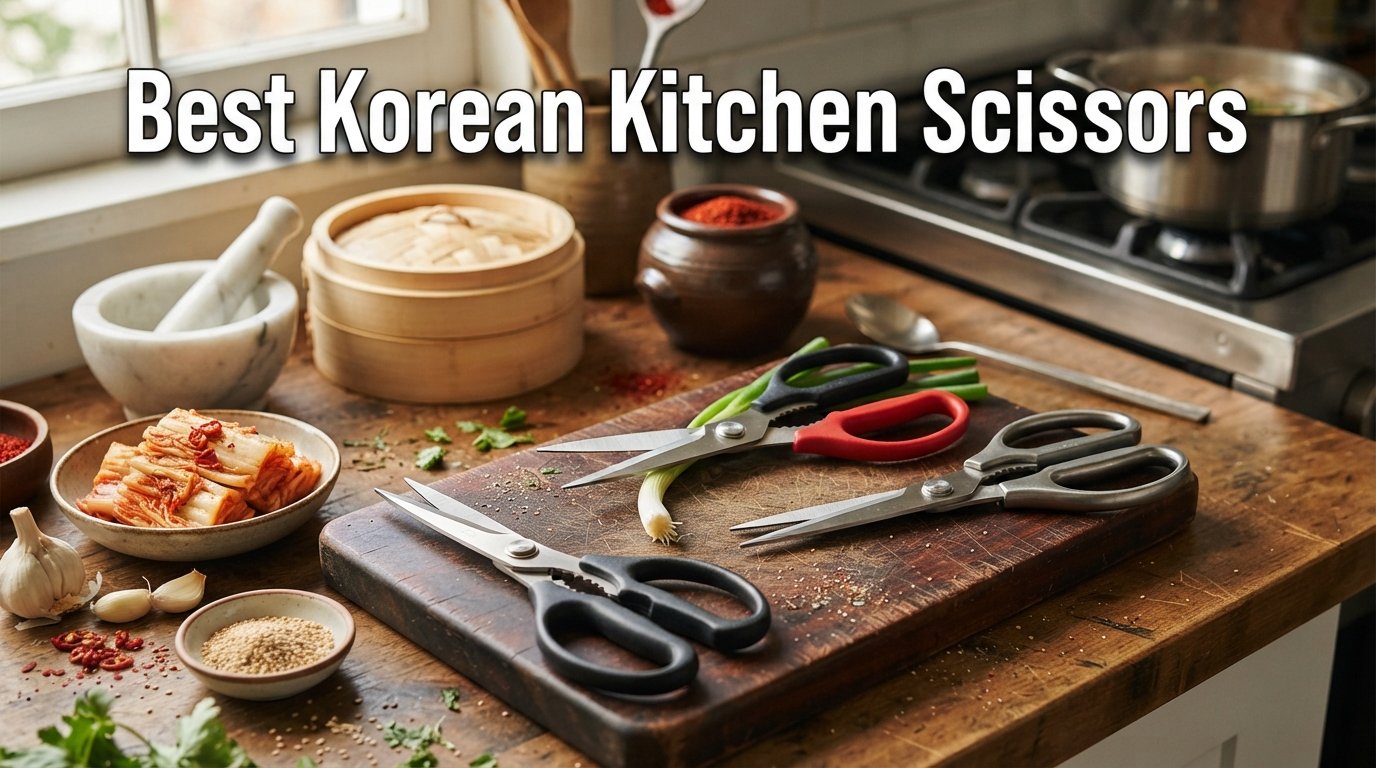 best korean kitchen scissors