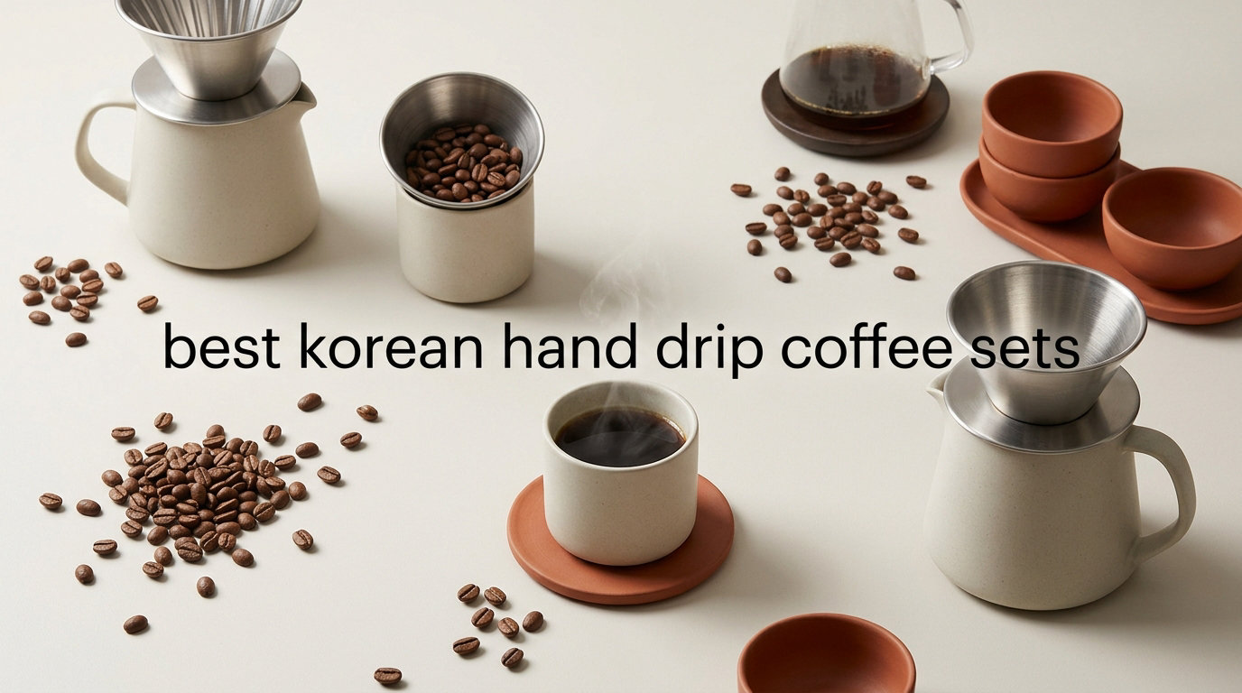 best korean hand drip coffee sets