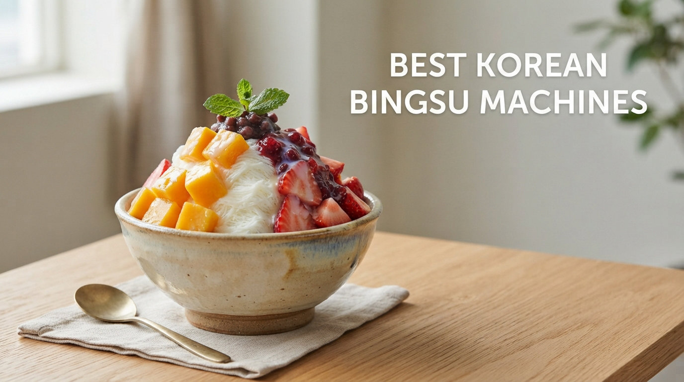 best korean bingsu machines