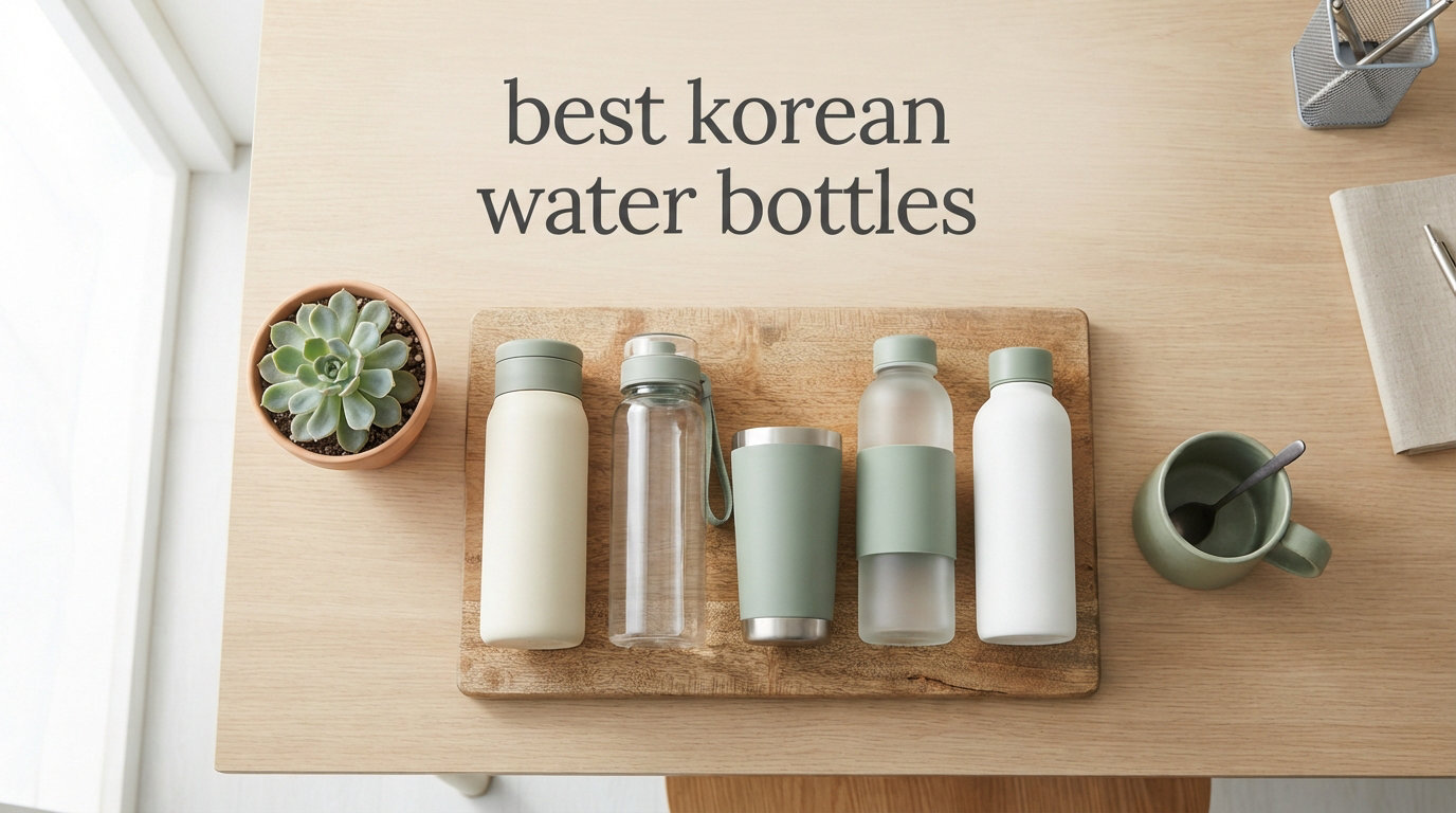 best korean water bottles