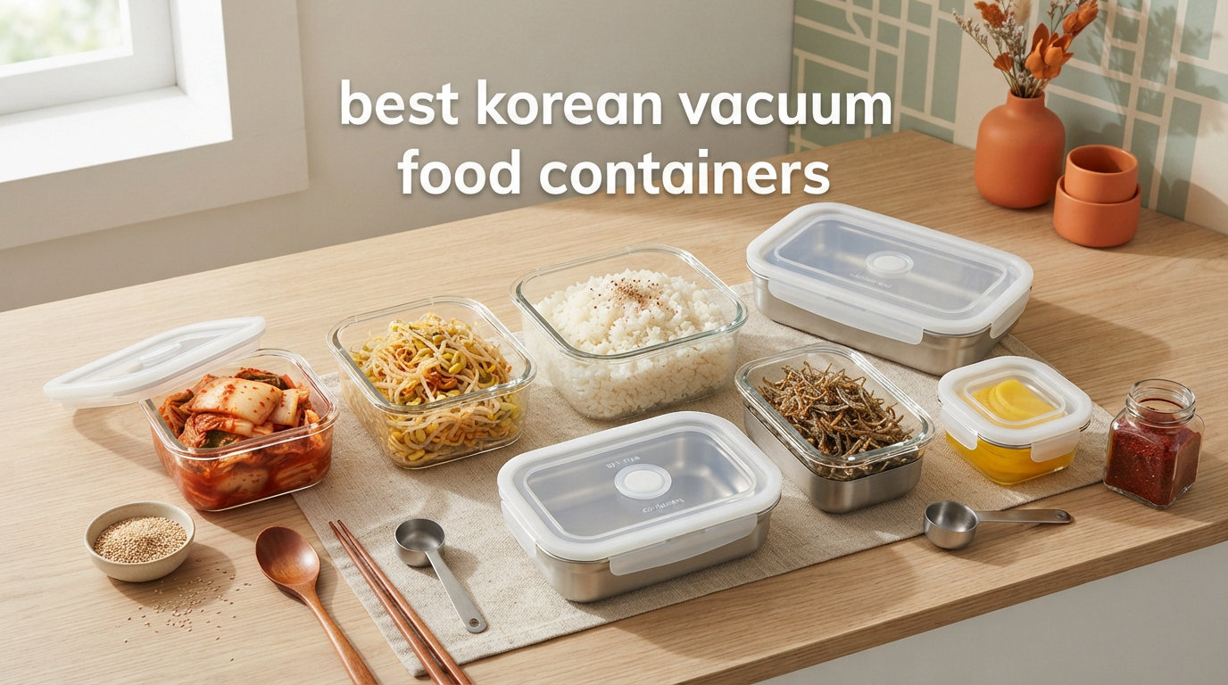 best korean vacuum food containers
