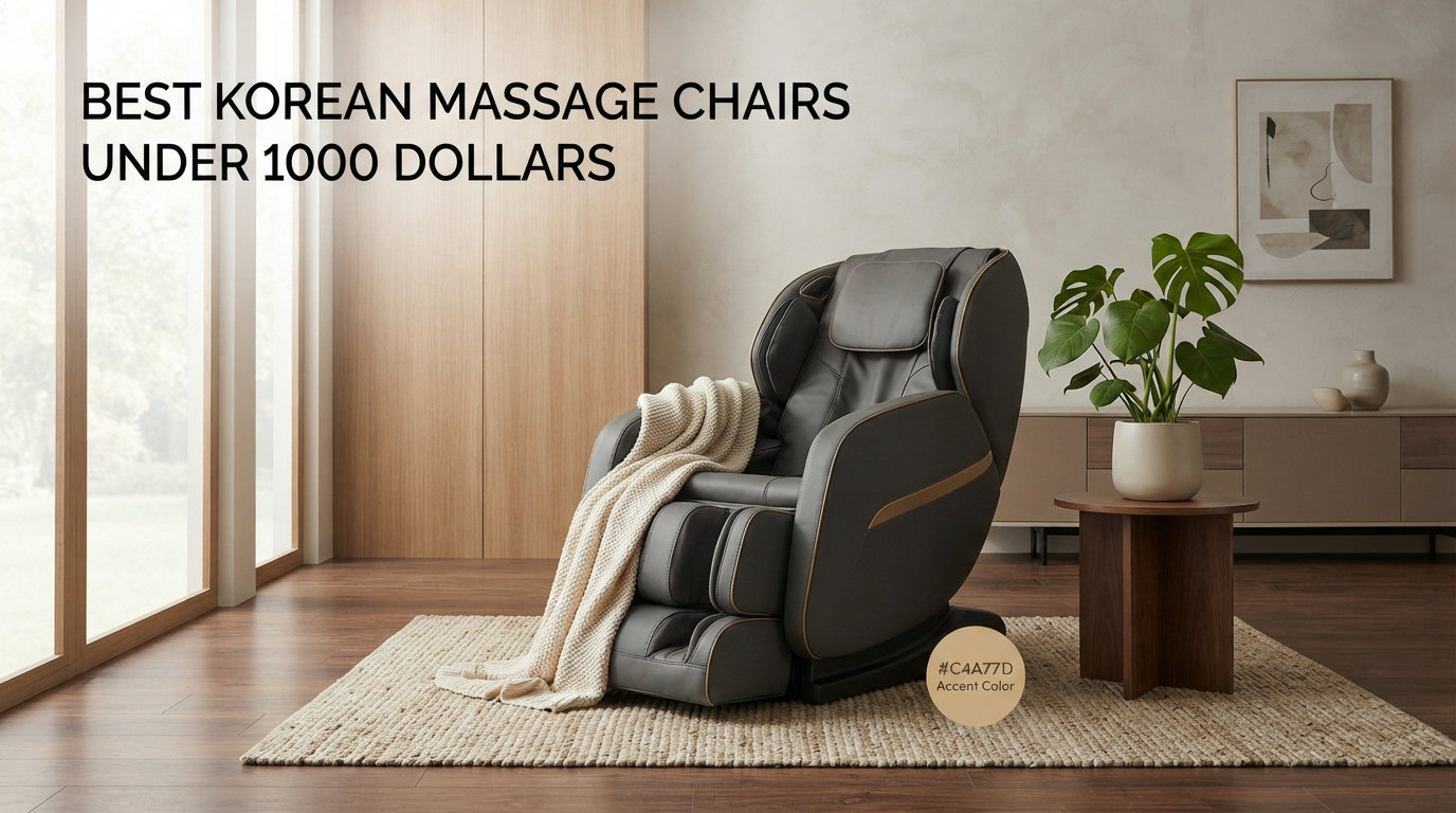 best korean massage chairs under 1000 dollars