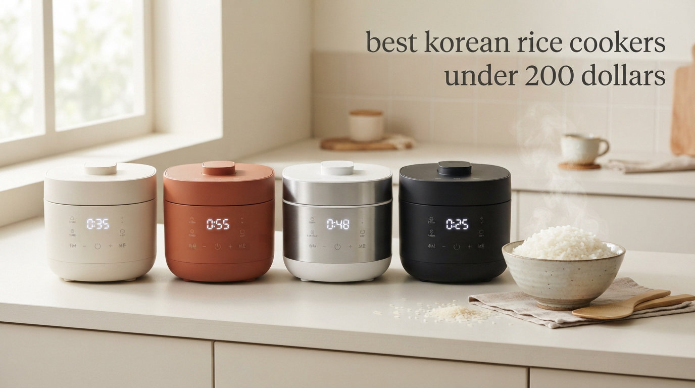 best korean rice cookers under 200 dollars