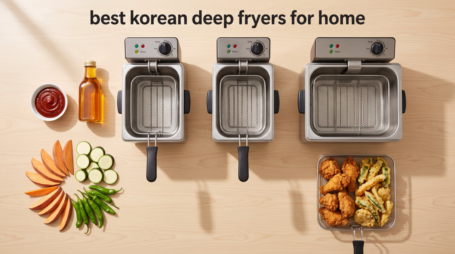 best korean deep fryers for home