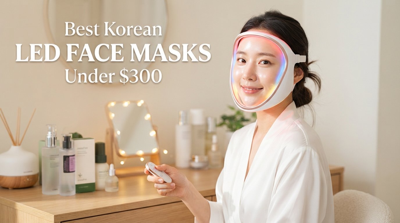 best korean led face masks under 300 dollars