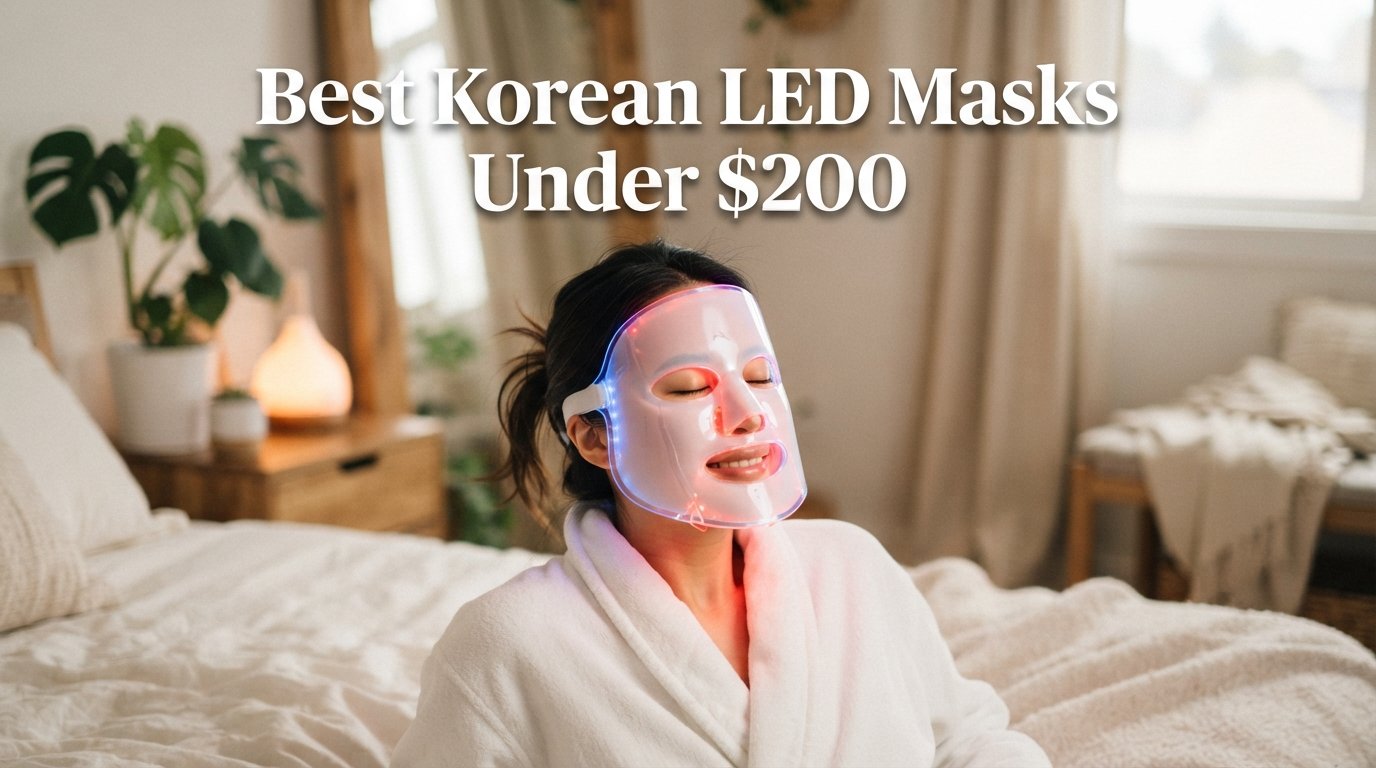 best korean led face masks under 200 dollars