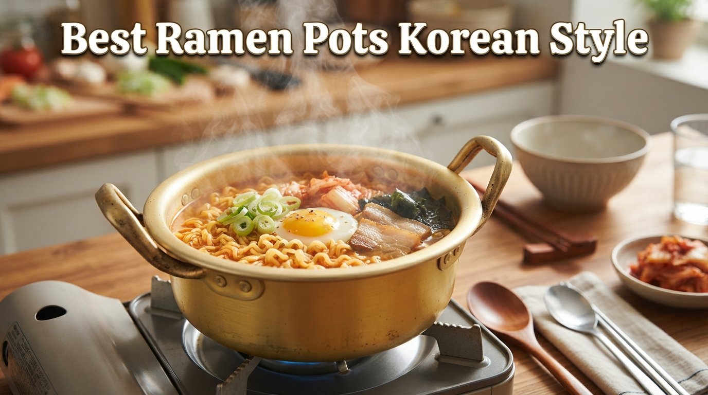 best ramen pots korean style