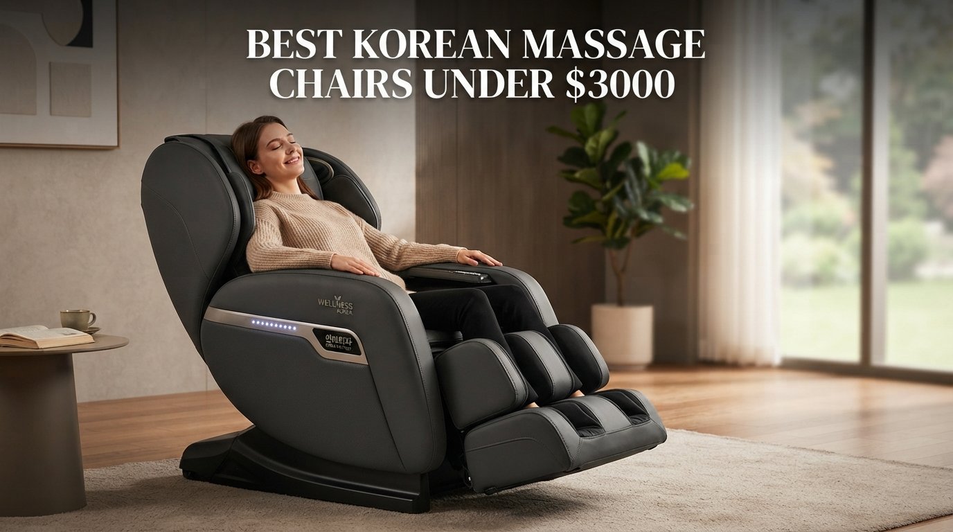 best korean massage chairs under 3000 dollars