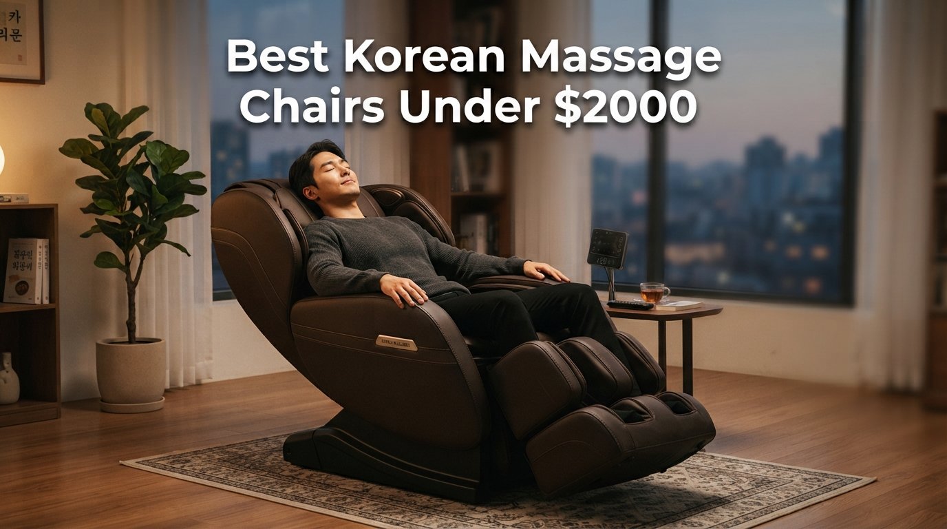 best korean massage chairs under 2000 dollars