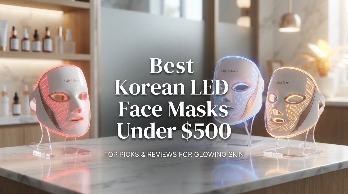 best korean led face masks under 500 dollars