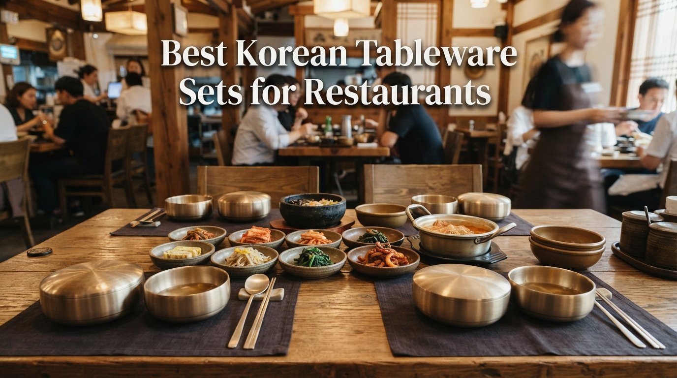 best korean tableware sets for restaurants