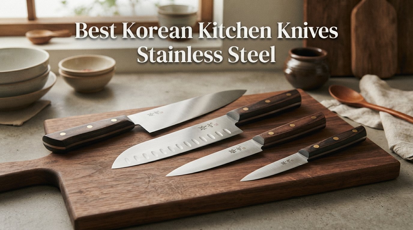 best korean kitchen knives made of stainless steel