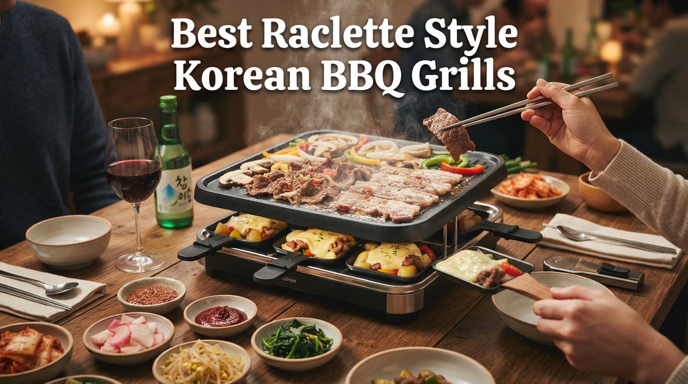 best raclette style korean bbq grills