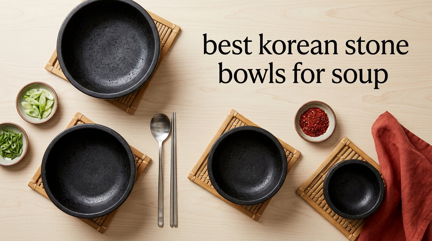 best korean stone bowls for soup