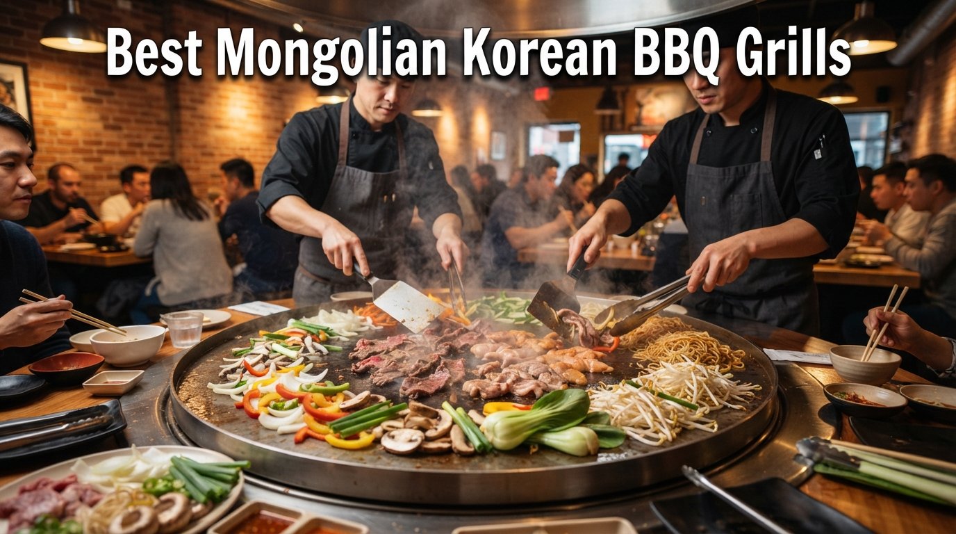 best mongolian korean bbq grills