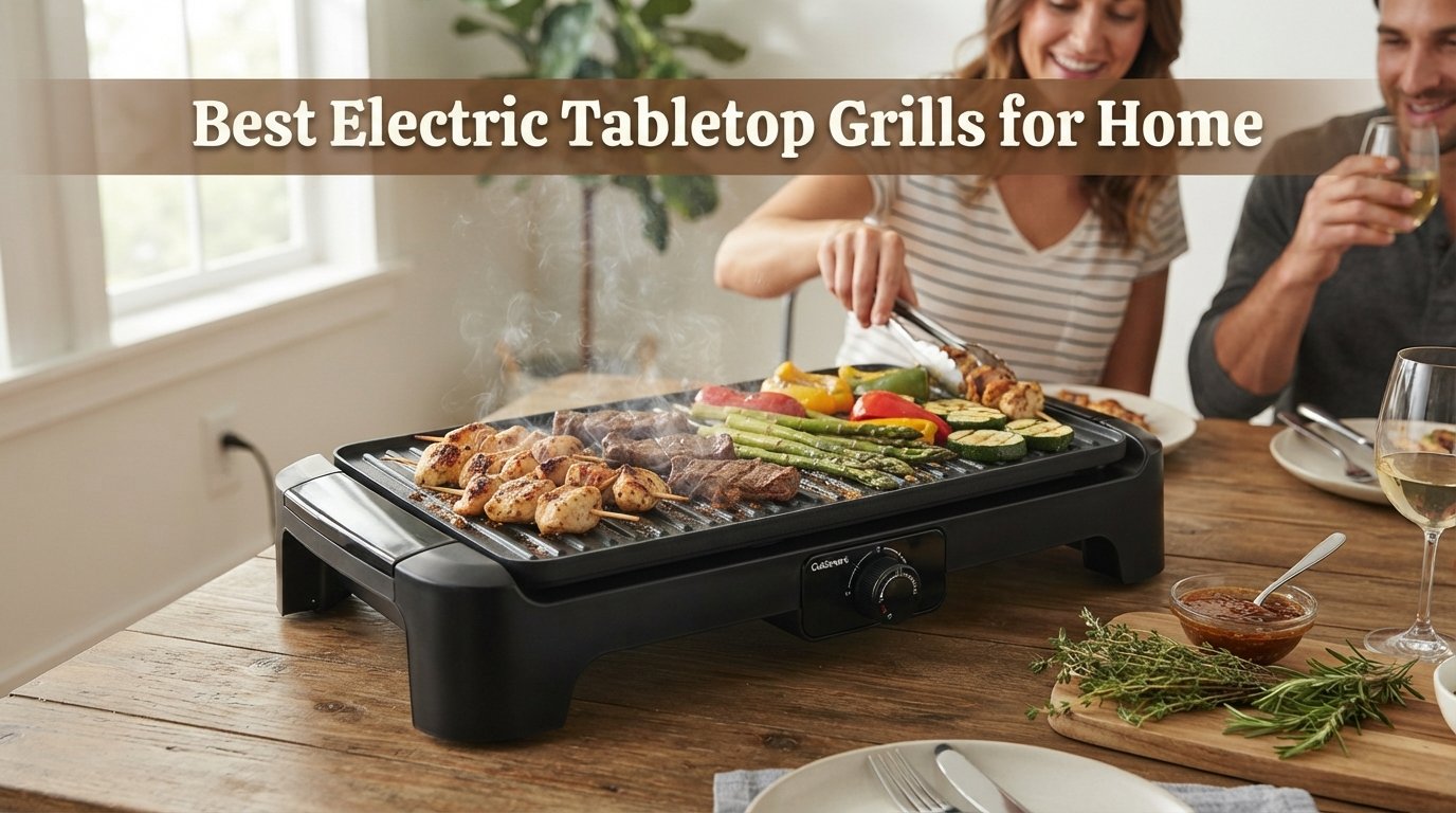 best electric tabletop grills for home