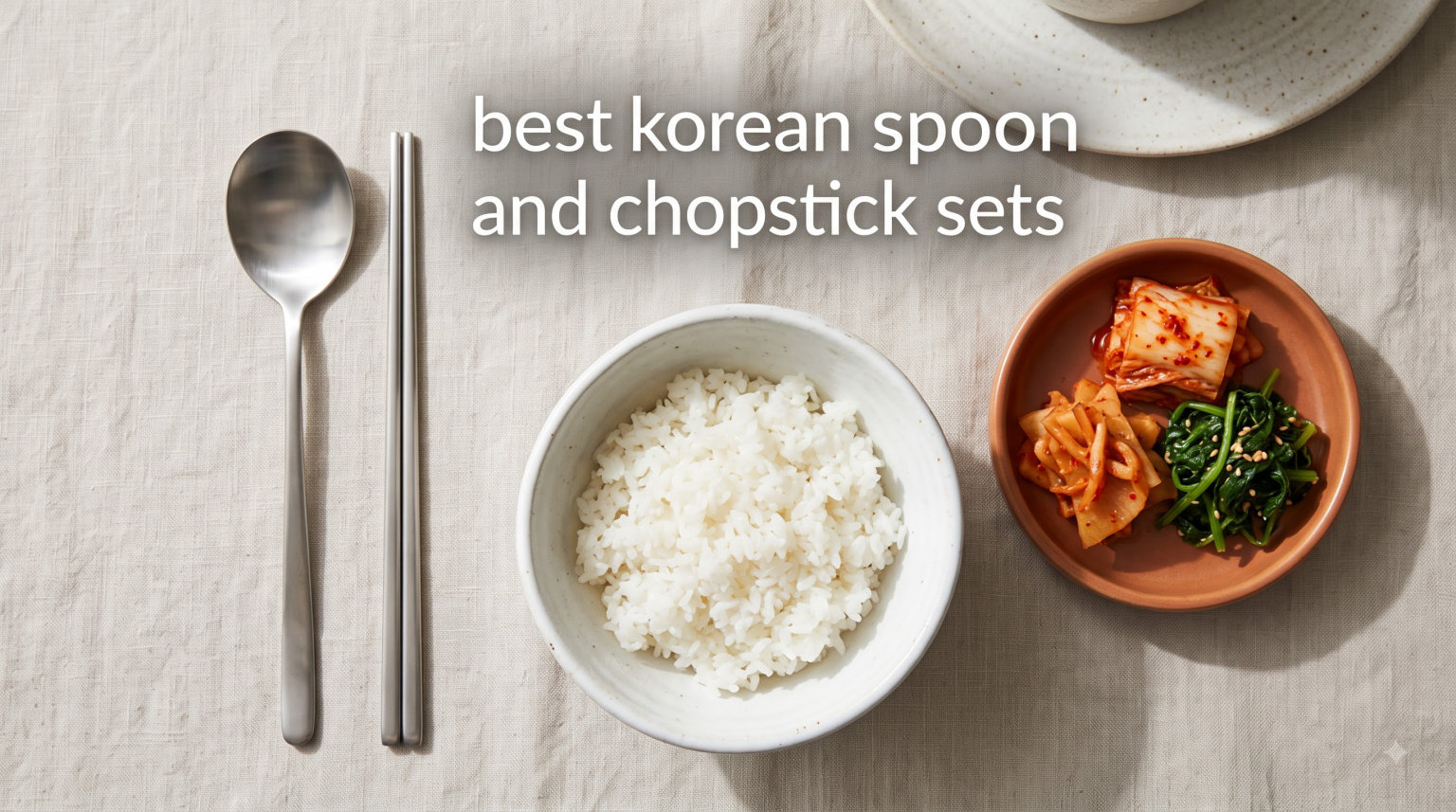 best korean spoon and chopstick sets