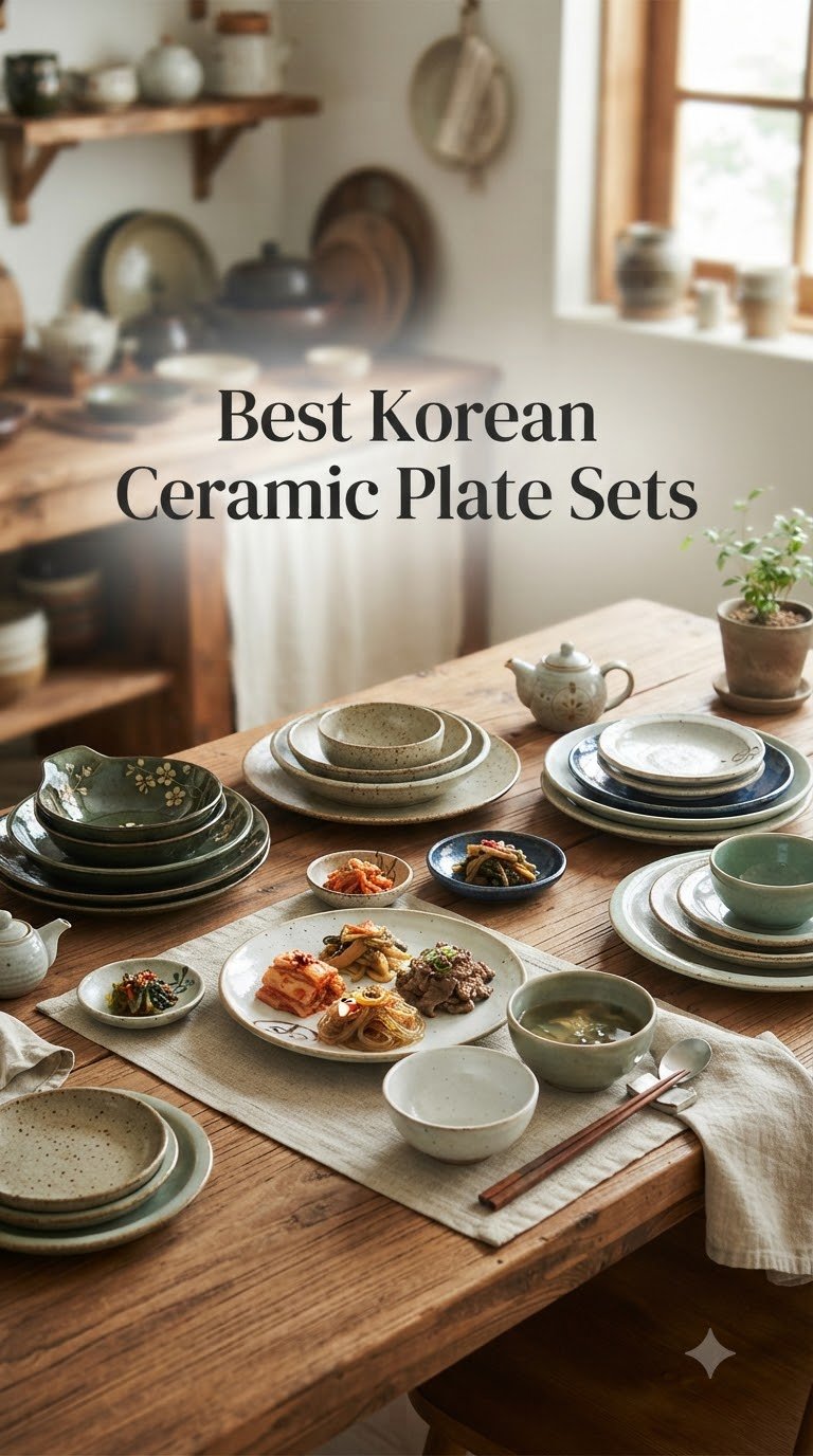 best korean ceramic plate sets