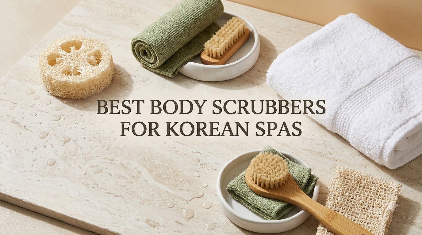 best body scrubbers for korean spas