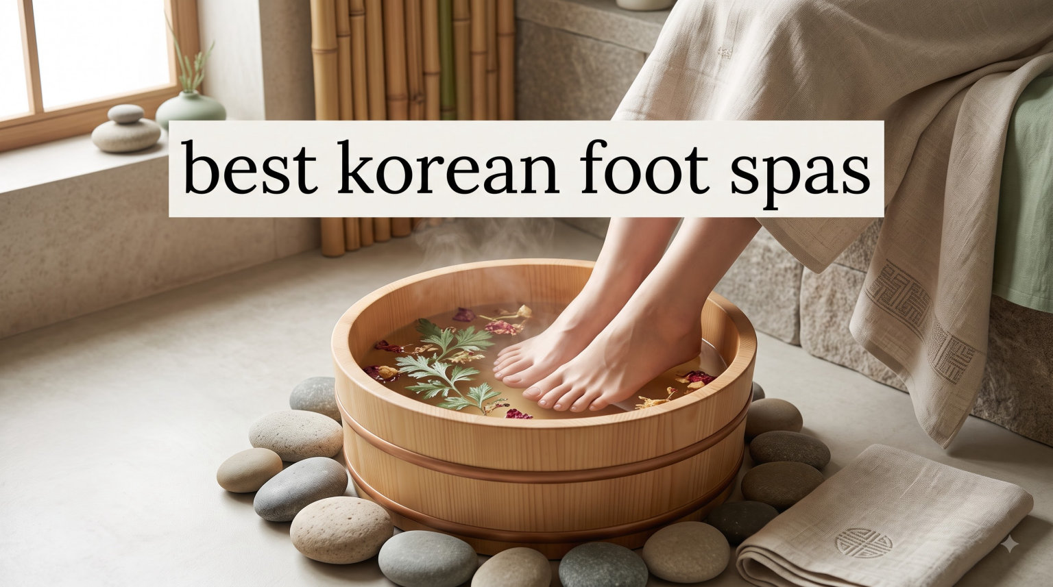 best korean foot spas
