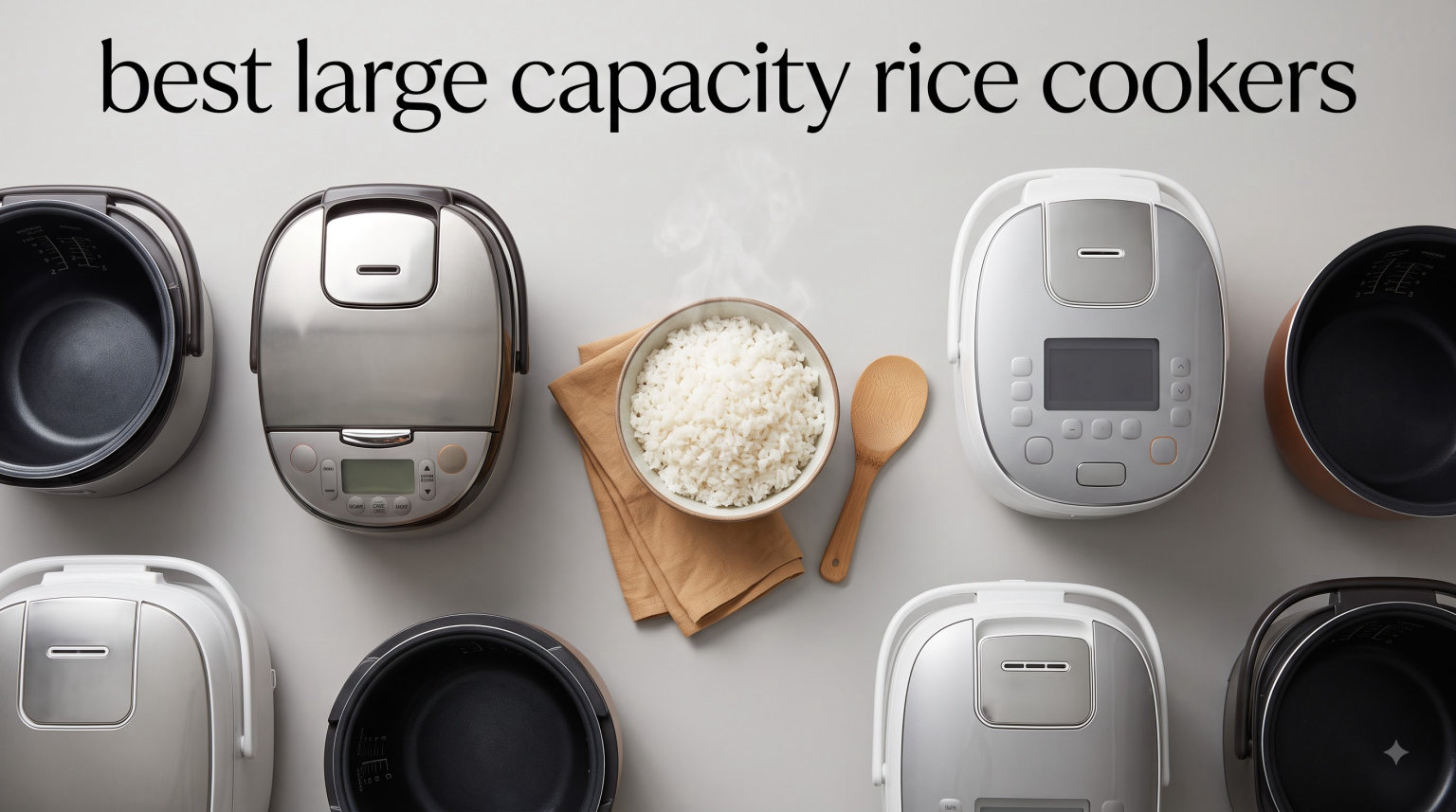 best large capacity rice cookers