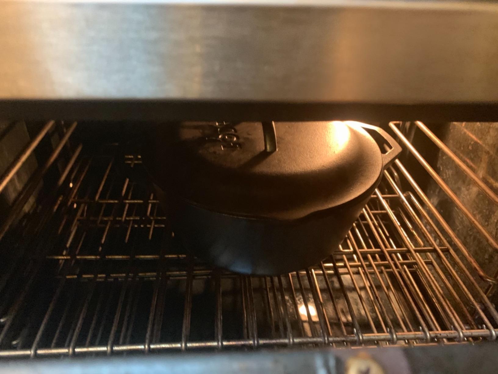 Lodge Cast Iron Dutch Oven with Loop Handle, Oven-Safe, 5 Quart | PFAS-Free & Non-Toxic Oven-Safe Cast Iron Dutch Oven with Loop Handle, Even Heat Retention Every Day customer photo 2