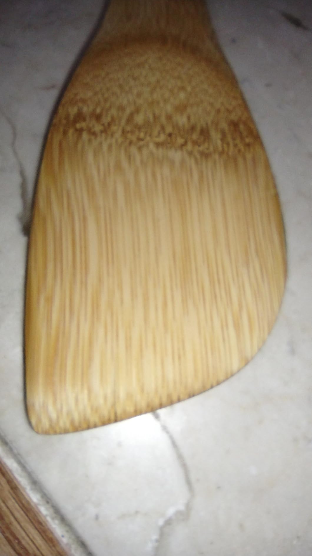 Helen's Asian Kitchen Bamboo Stir Fry Spatula, 13-Inch, Wok Cooking Tool For Stirring, Mixing, Turning, And Serving customer photo 2