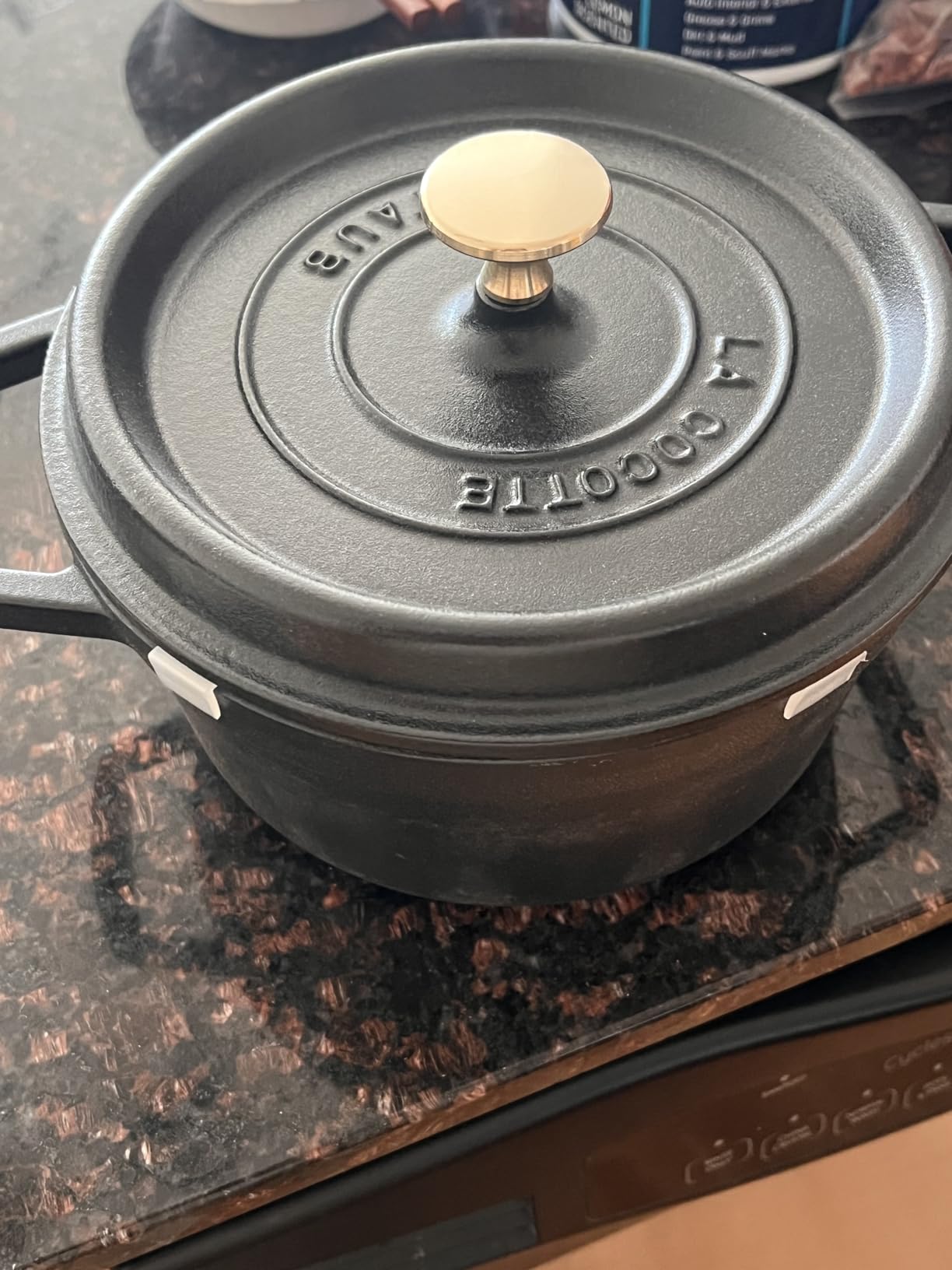 Staub 7-Qt Dutch Oven, Serves up to 7-8 People, Oven Safe to 500F, Red | Perfect for Batch Cooking, Meal Prep & Large Meals. Braise, Roast & Bake in One Pot. Enameled Coated Cast Iron Dutch Oven customer photo 1