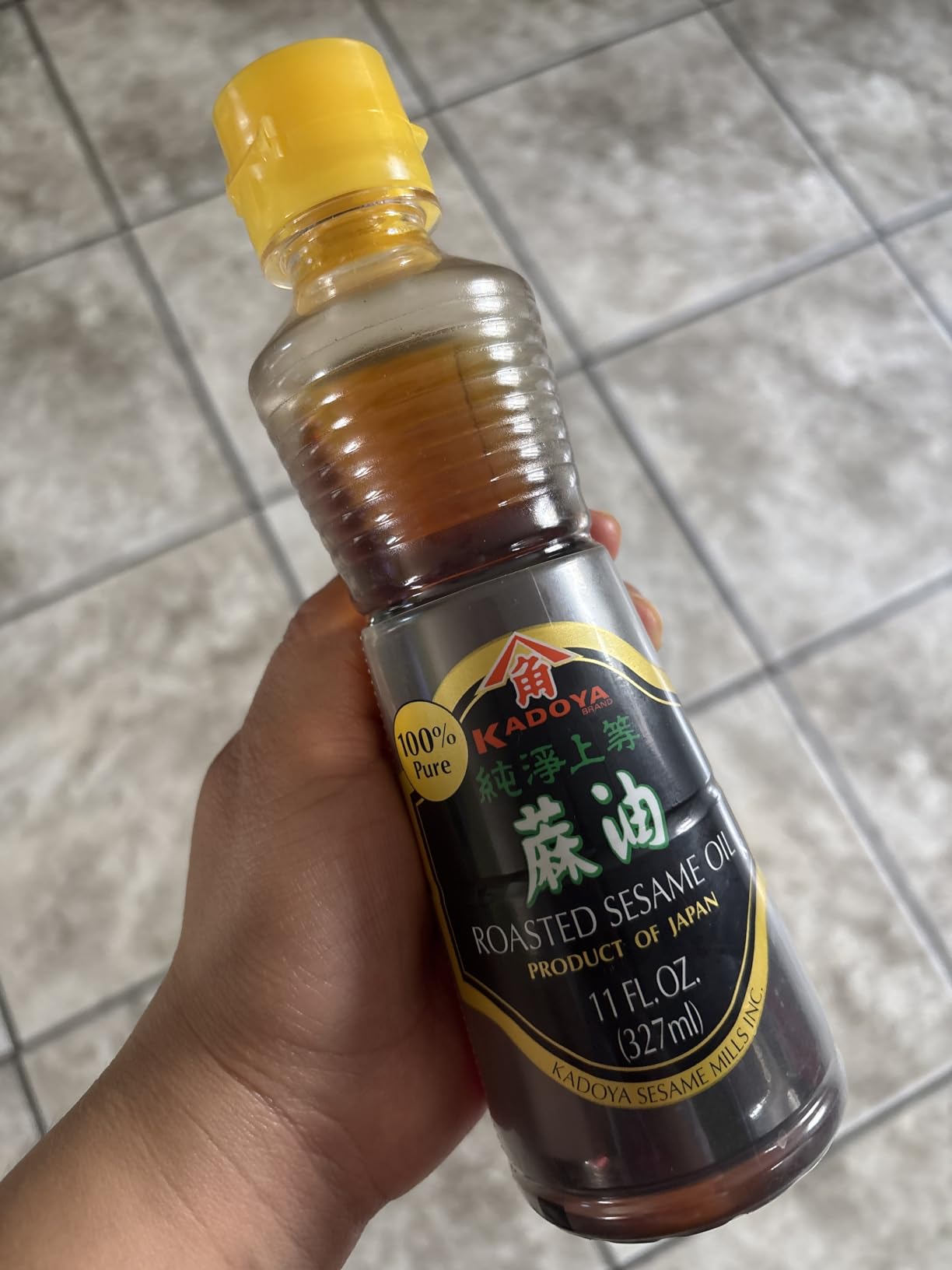 Kadoya Roasted Sesame Oil - for Cooking, Seasoning, 11 Fl oz customer photo 1